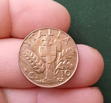 MONETA 10 CENTESIMI 1942 VITTORIO EMANUELE III FDC