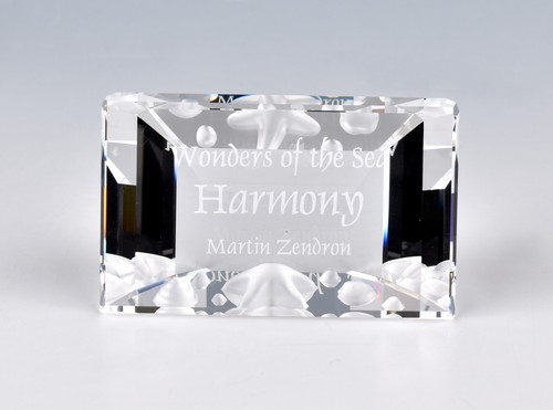 Targa swarovski crystal - swarovski, scs