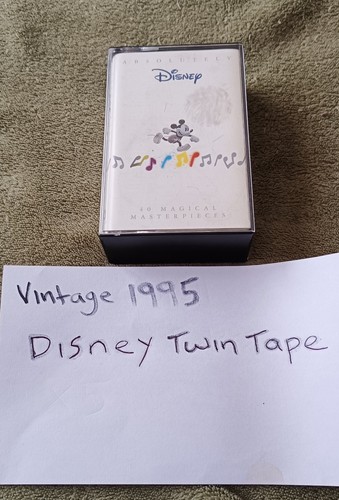 Disney music audio - disney, cassette