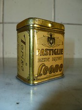 ANTICA SCATOLINA IN LATTA PASTIGLIE LEONE, TORINO