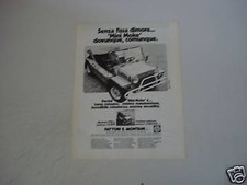 advertising Pubblicità 1979 MINI MOKE