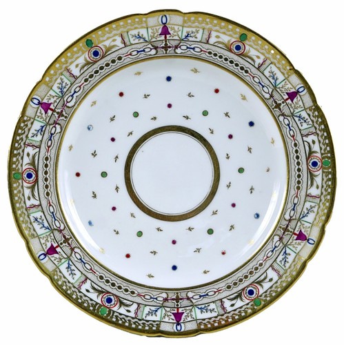 Assiette manufacture du duc - -,