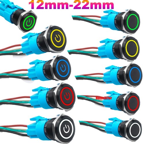 Interruttore pulsante led in - interruttore,