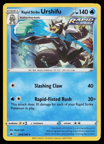 Rapid strike urshifu - strike, 044/198