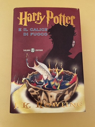 Libro harry potter - e, calice