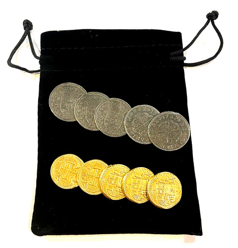 Borsa monete spagnole - monete,