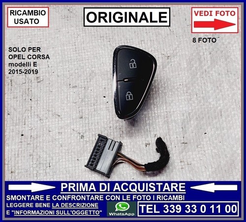 Tasto chiusura centralizzata - tasto,