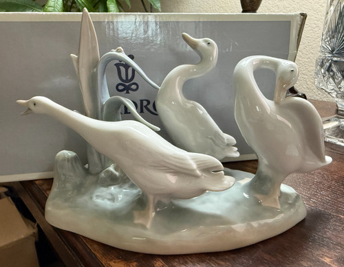 Lladro 4549 gruppo oche - lladro,