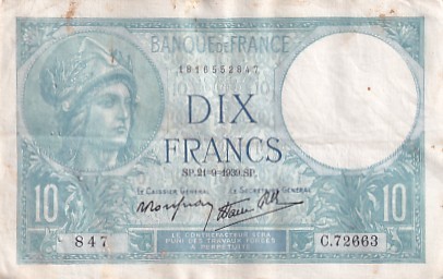 France francs minerve - francs,