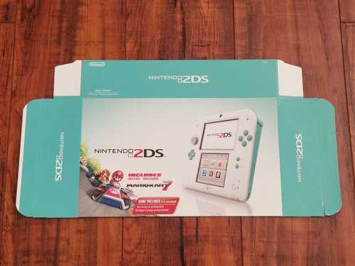 Nintendo 2ds verde mare - nintendo, mario