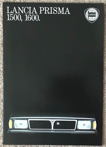 Lancia prisma range depliant - lancia,