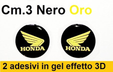 2 adesivi HONDA GEL 30.mm