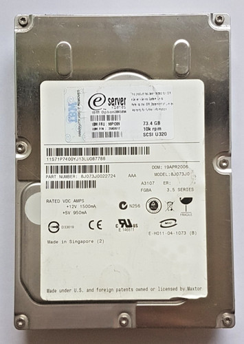 Disco rigido gb ibm - disco, 73,4