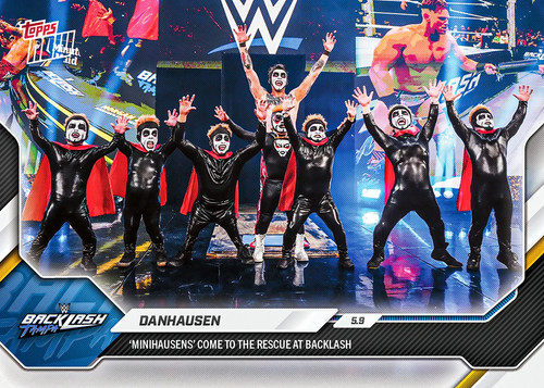 Topps wwe wrestling - wwe,