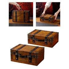 Valigia baule in legno dal