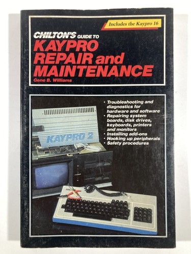 Chilton guide kaypro manuale - chilton's,