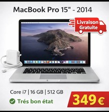 MACBOOK PRO 15 2014 INTEL