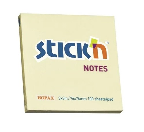 Stick notes76x76mm 100 fogli - stick,