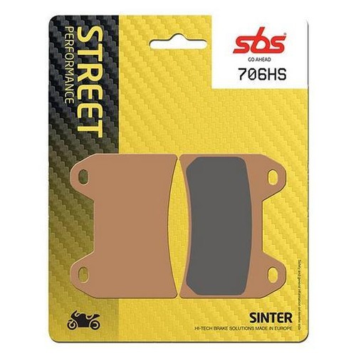 Pastiglie freno anteriore sbs - freno,