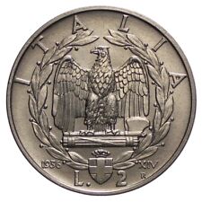 2 Lire Impero 1939-1941 Magnetiche ed Antimagnetiche