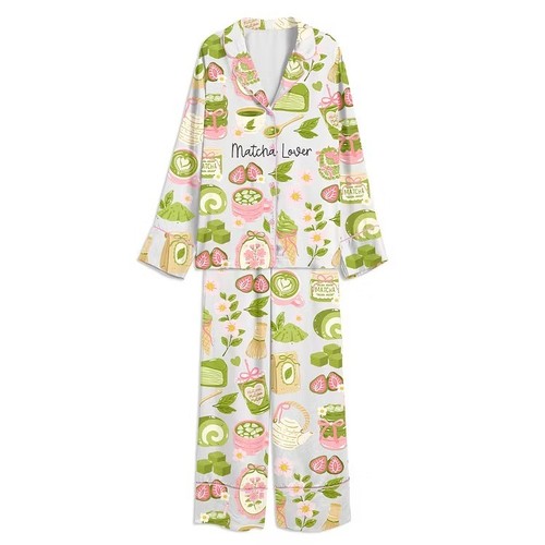Set pigiama matcha lover - pigiama,