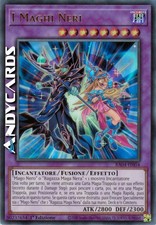 I MAGHI NERI • (The Dark Magicians) • Ultra R • RA04 IT054 • 1Ed • Yugioh!
