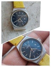 80s ZENITH ESPADA QUARTZ VINTAGE LADY WATCH OROLOGIO UHREN STEEL ACCIAIO 25mm