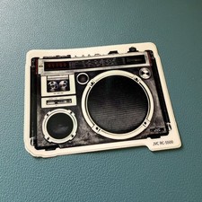 Adesivo JVC RC-5500 - 8 cm x