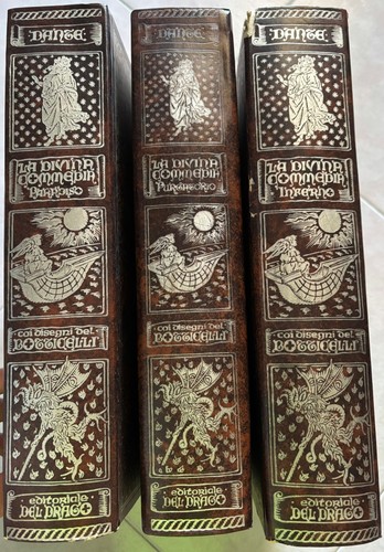 Divina commedia 3 volumi - -,