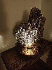 lampada da tavolo in legno