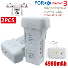 2PCS 4980mAh batteria batteria