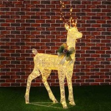 Renna Luminosa Natale Grande