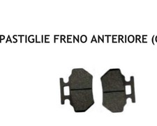 PASTIGLIE FRENI ANTERIORE E