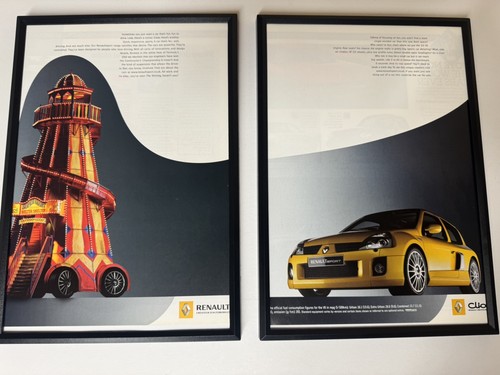 Framed renault clio sport - clio,