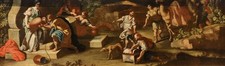 Dipinto antico Rebecca al
