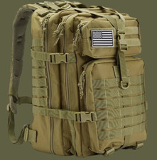 Zaino Valigia 45L Bagaglio a Mano Porta PC Borsa Laptop Viaggio Tattico Militare