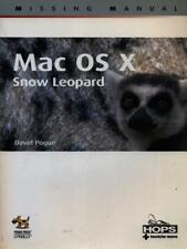 MAC OS X SNOW LEOPARD PRIMA EDIZIONE  POGUE DAVID TECNICHE NUOVE 2010