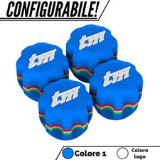 4x Tamponi ruota TM ITALIA universali personalizzabili motard/enduro/cross sm3d