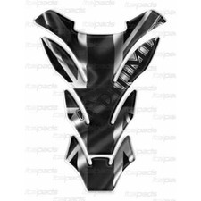Paraserbatoio per Triumph U.K. flag Union Jack nero/grigio