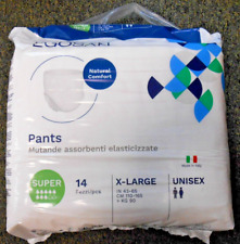 CONFEZIONE DI PANNOLONI UNISEX MUTANDE EGOSAN PANTS SUPER TAGLIA X-LARGE