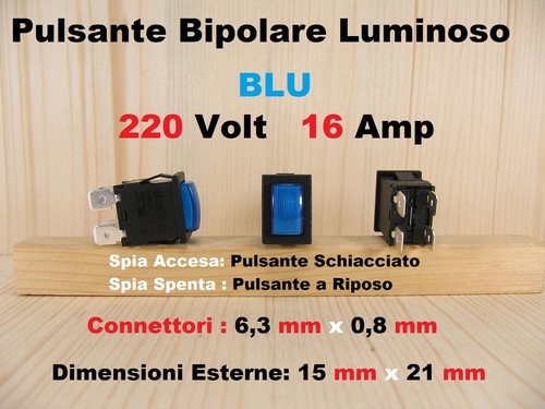 Pulsante bipolare push - pulsante,