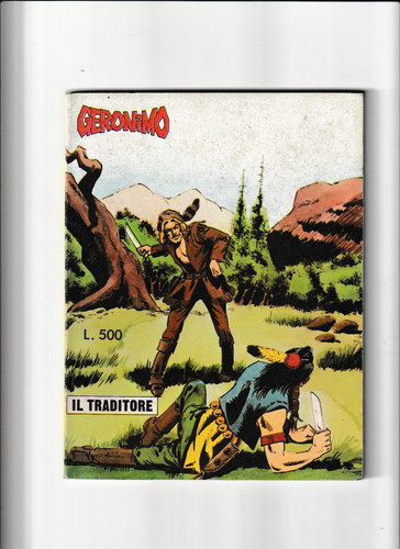 Fumetto western geronimo - fumetto,