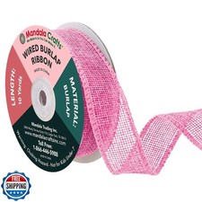 Nastro in tela rosa Mandala