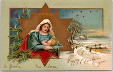 Cartolina d'epoca di Natale