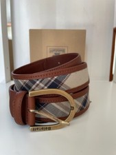 CINTURA BELSTAFF UNISEX REGALO TAGLIA:I IN VERA PELLE