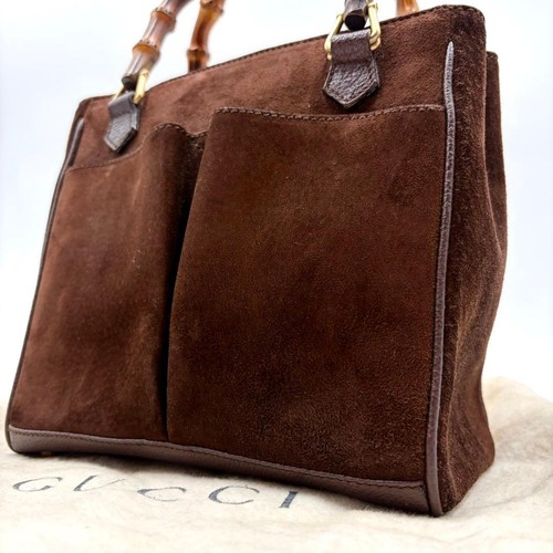 Gucci borsa mano bambù - gucci,