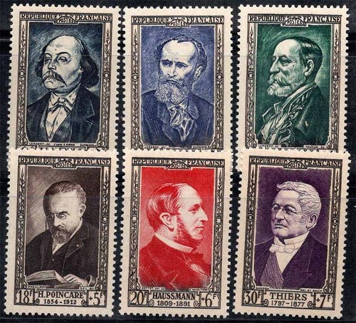 Francia 1952 930 935 nuovo - francia, yv.