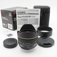 SIGMA 15mm f2.8 EX DG FISHEYE