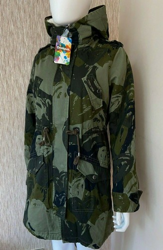 Desigual cuore mimetico parka - cuore,