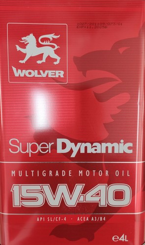 Olio motore wolver 15w40 - 4,